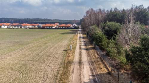 Działka budowlana w środku lasu / Założony prąd