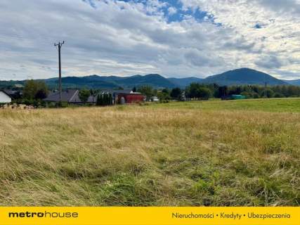 Piękna, widokowa, budowlana 900 m2 w Lipowej