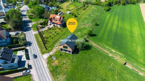 Działka z budynkiem usługowym 240m2 / 12 ar