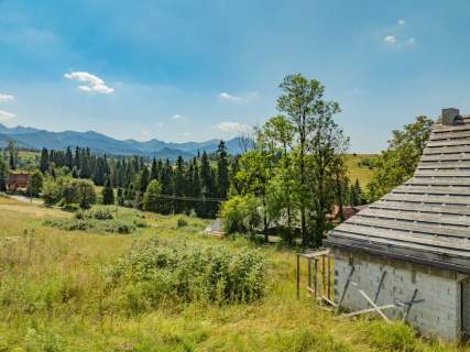 Działka budowlana Zakopane widok, spokojna okolica