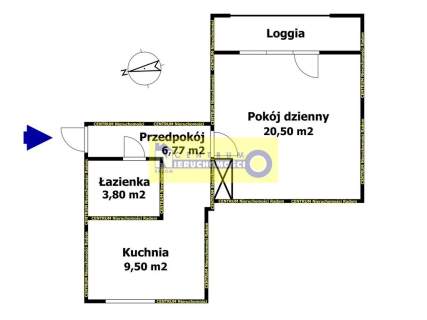Centrum, M2 40,57 m2, ul. Żeromskiego