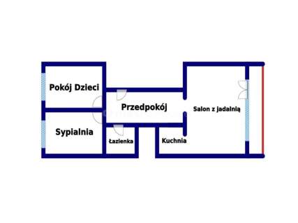 3 pokoje w wysokim standardzie / Orłowiec 