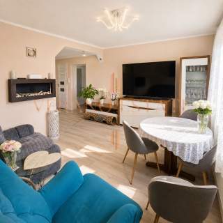 Przestronne, słoneczne mieszkanie 70 m z balkonem