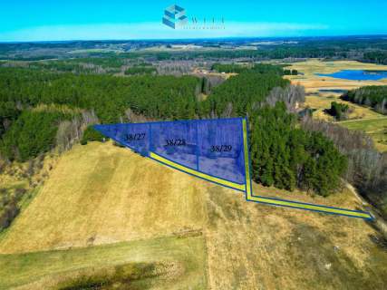 Działka budowlana na sprzedaż, 2450 m2, Suryty