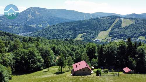 Dom z widokiem na Skrzyczne, 820 m n.p.m.