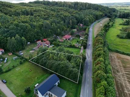 Działka budowlana 1606 m2 Góra k. Wejherowa