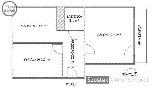 Ciche, słoneczne, 2 pok., pośród zieleni /PÓŁNOC/