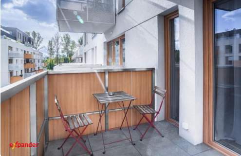 2 pokoje, balkon, wyposażenie pod klucz, LUX