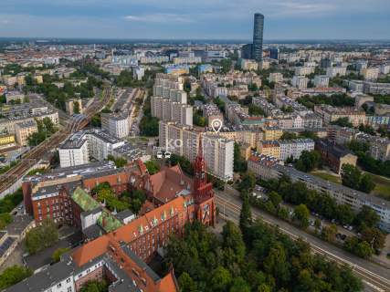CENTRUM Panorama Wrocławia Balkon CO miejskie