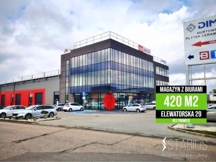 Magazyn z Biurami / Elewatorska / 420 m2