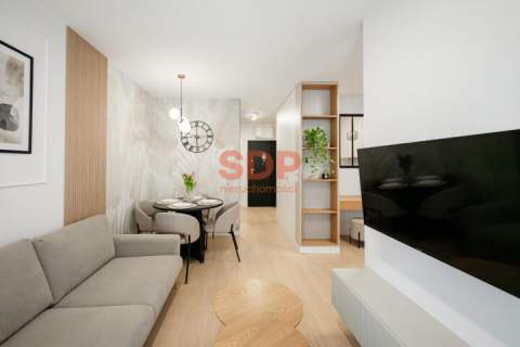 Kępa Mieszczańska Studio premium z balkonem Gotowe