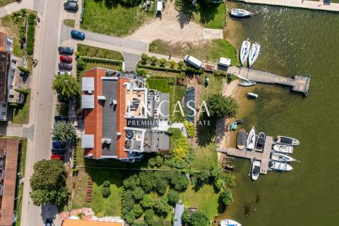Apartament z prywatną mariną i tarasem Rydzewo,