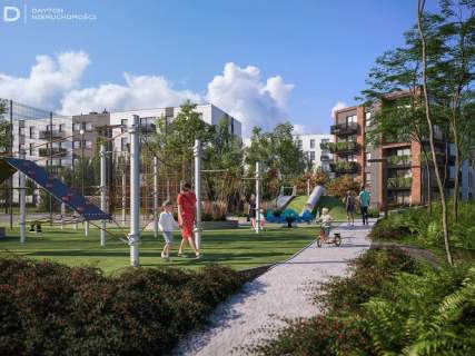 Dwupokojowe Mieszkanie z Balkonem, Gdańsk Jasień