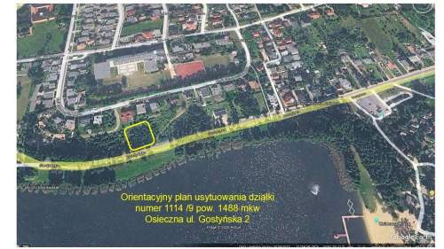 Działka budowlana na sprzedaż, 1488 m2, Osieczna