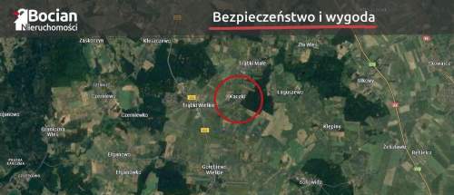 Kompleks płaskich, uzbrojonych działek