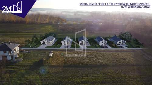 Osiedle budynków / 2 rodzaje zabudowy / Łańcut
