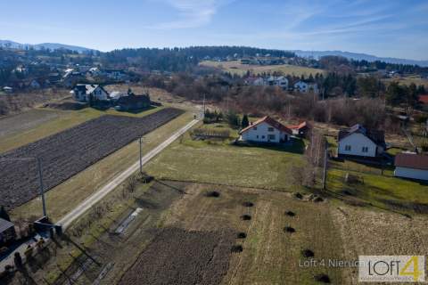 Działka 13,5 ara z panoramą na miasto, Poręba Mała