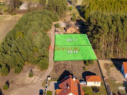 Działki budowlane, 1050 m2, Krawcowizna, Wołomin