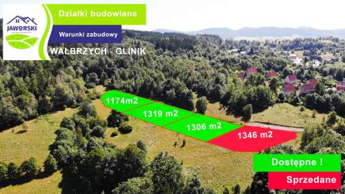 Działki budowlane w Wałbrzychu - GLINIK