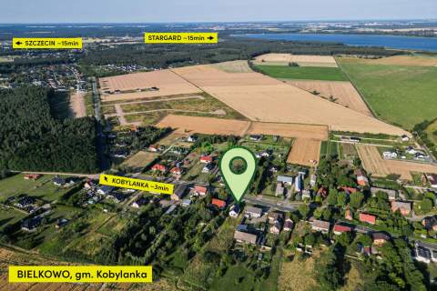 Dom parterowy z garażem Bielkowo, gm. Kobylanka