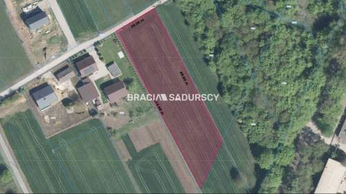 Działka 3050 m Kraków Pleszów ul. Rudni