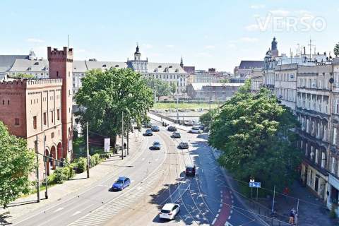 Pierwszy najem Widok na Odrę i Uniwersytet Wrocł