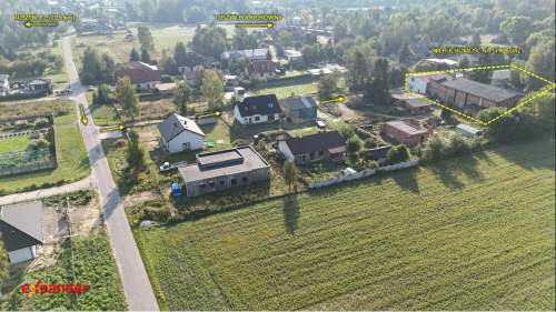 Dwie hale - 1600 m2 na działce 4000 m2 Tuszyn, 17km od Łodzi...