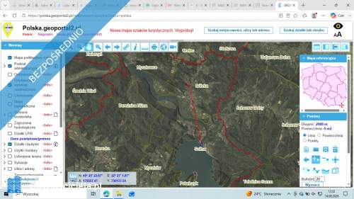 Działka BUDOWLANA 30 ary Bieszczady, Bóbrka, k. SOLINA