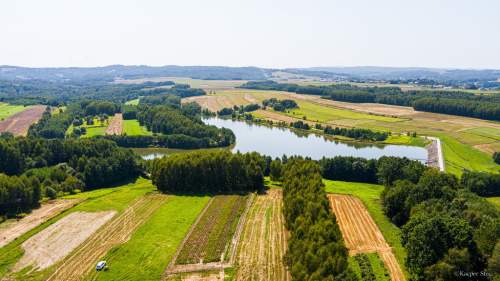 Działka nad zalewem w Skrzyszowie 9 ar cena 129000