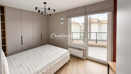 Nowy apartament z dużym balkonem Pierwszy najem