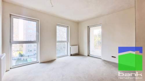 Pabianice 57,39 m2 z balkonem południe - zachód