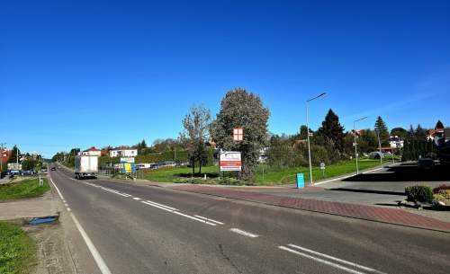 Ostrów k/Przemyśla - działka ze zjazdem przy DW884