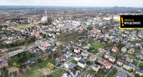 Duży teren w centrum Pszowa 9445 m