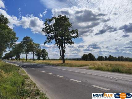 Działka przy DK 61 blisko Narwi 35 km od Warszawy