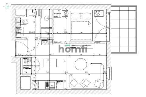 Stylowe 30m2 plus balkon, obok Elektryków, Żurawie