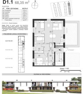 Apartament z ogródkiem i garażem dwustanowiskowym