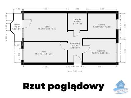 Michelin, mieszkanie gotowe do wprowadzenia.