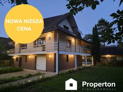 Dom z potencjałem do aranżacji przy lesie sosnowym