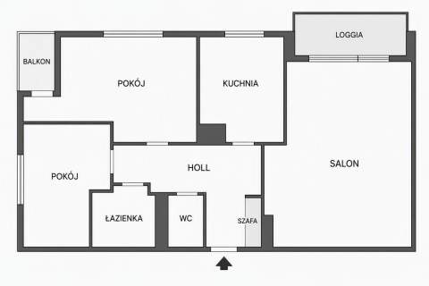3/4 pokoje 75 m Gocław 2 loggie garaż
