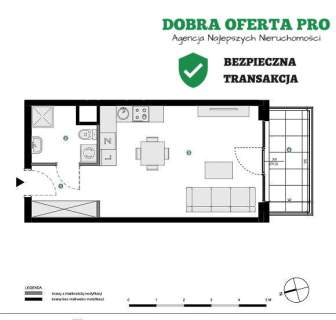 Kawalerka Oxygen Park Balkon Gdańsk