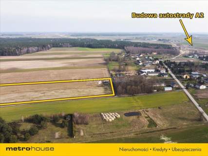 Działka budowlana na sprzedaż, 1175 m2, Lipiny