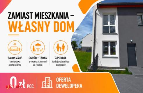 3 pokoje z ogrodem i tarasem