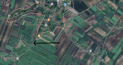 Działka 1000m2 10arów zWZ Bejsce Kazimierza Wielka