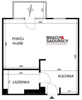 Zadbana Kawalerka z balkonem