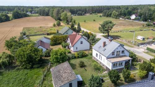 Sieraków Śl. dom z duża działką ok. 2500m2
