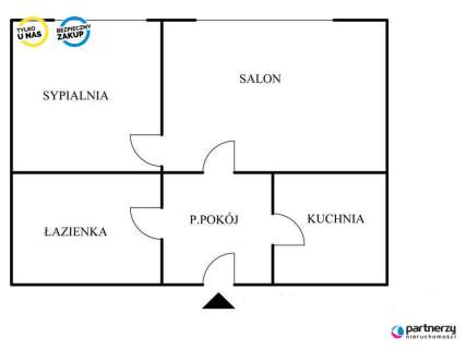3 pokoje do Remontu/46m2/od zaraz