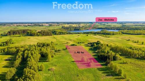 Działka siedliskowa z war. zab. - blisko jeziora