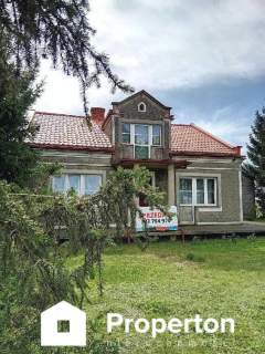 Dom, 2 bud. gosp., garaż - pow. 1 ha lub siedlisko