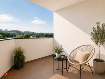 Przestronne mieszkanie 2 pokojowe z balkonem 43m2 Graniczna