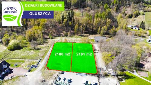 Działki budowlane w Głuszycy - media miejskie